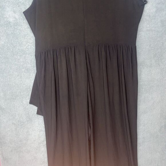 Tiana B Womens Jumpsuit Size 22W Wide Leg Minimalist Capsule Elegant Workwear - Picture 14 of 14